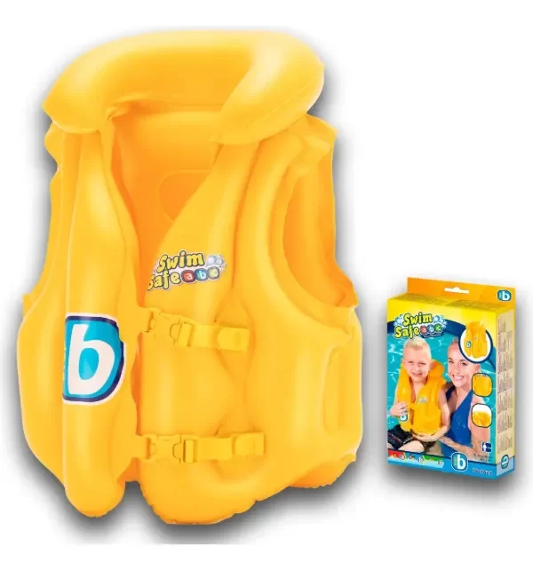 Producto - CHALECO INFLABLE SALVAVIDAS PARA NIÑOS - PILETA / BESTWAY