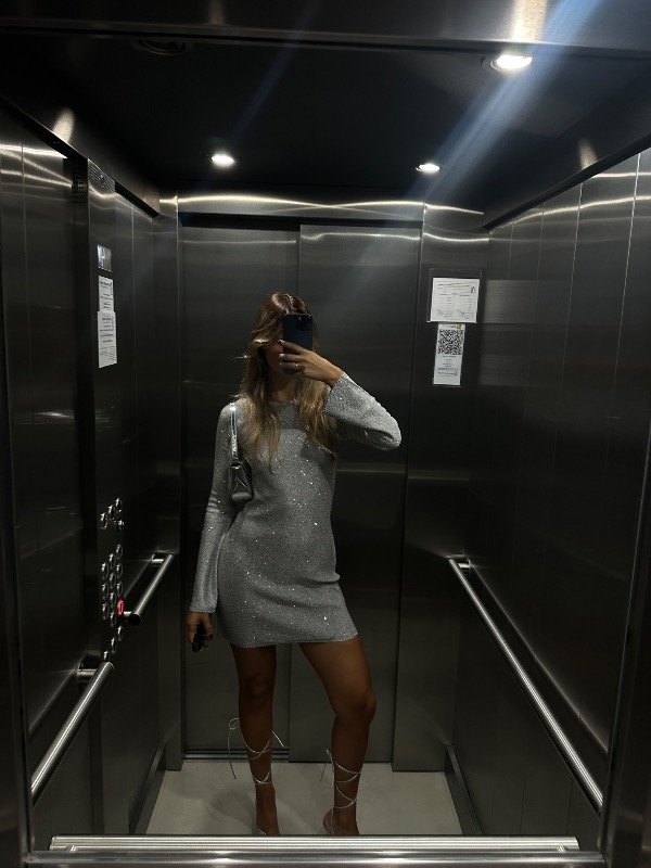 Producto - Vestido shine Bershka Talle S