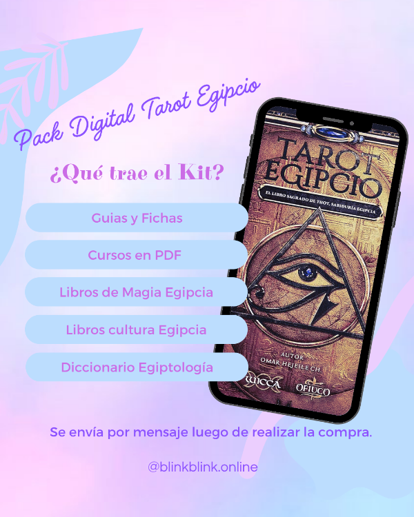 Producto - Pack Digital De Tarot Egipcio