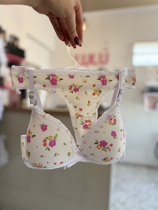 Producto - Cod. 788 - Conjunto soft morley florcitas