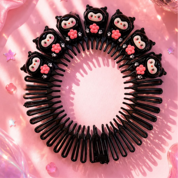 Producto - Vincha ZIC ZAC MODELO KUROMI NEGRO - 0