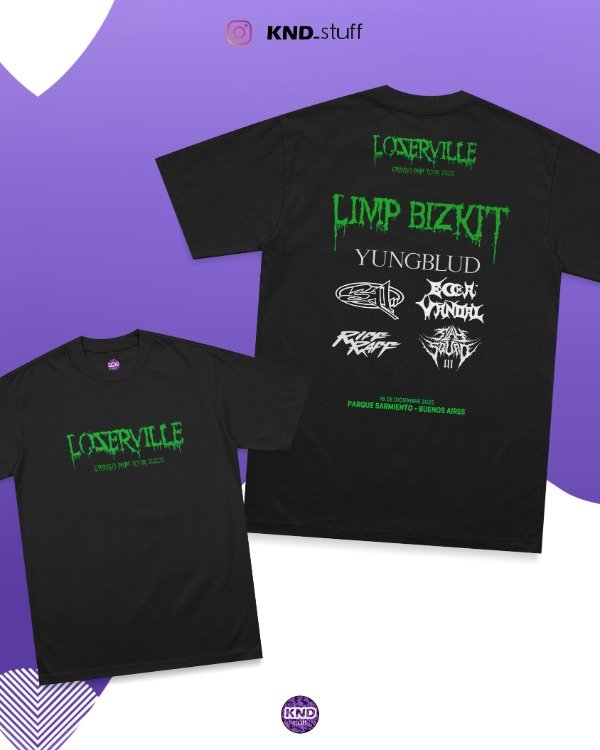 Producto - Remera loserville lineup - DTF