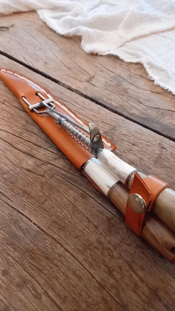 Producto - cuchillo con tenedor resorte - 3
