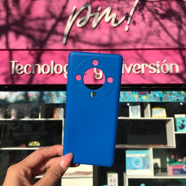 Producto - Honor Magic 5 Lite Silicone Case Azul