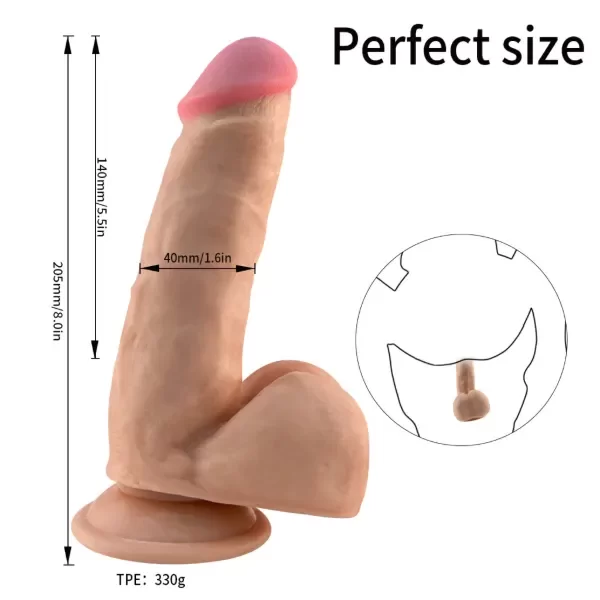 Producto - Dildo Ultra Realista Q023 - 2