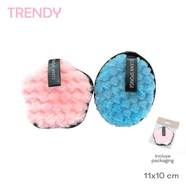 Producto - ALMOHADILLA MAQUILLAJE TRENDY X 4 U SURTIDAS 18704