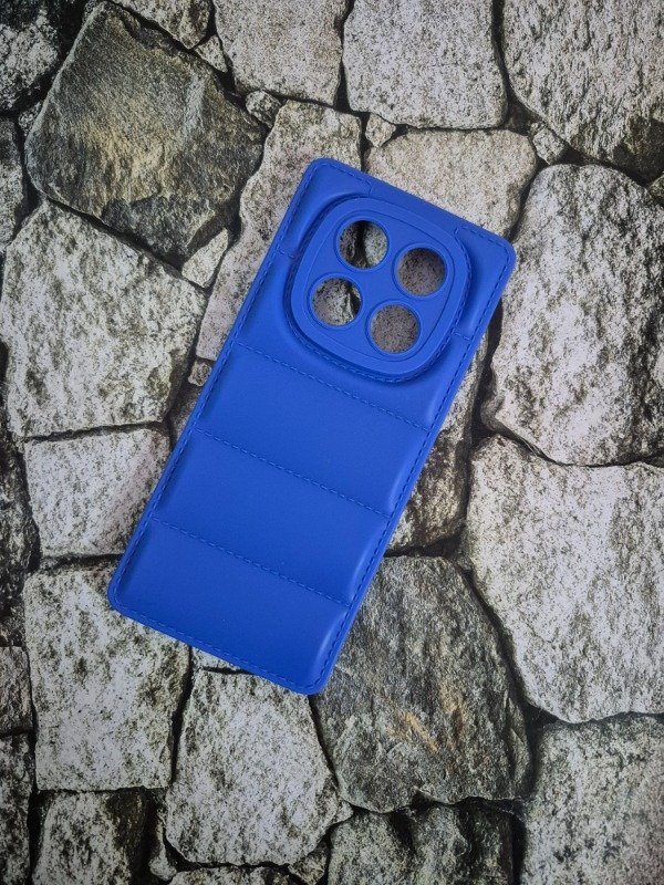 Producto - Funda puffer Xiaomi Note 14 Pro 4G azul
