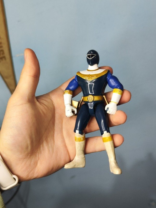 Producto - Blue Power Rangers Zeo Azul 14 cm Original Bandai 1996 - 0