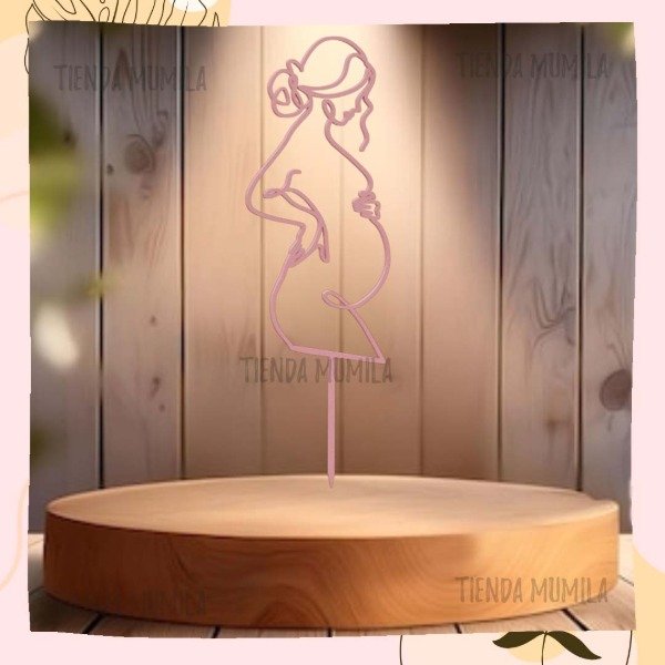 Producto - Topper 3D baby shower