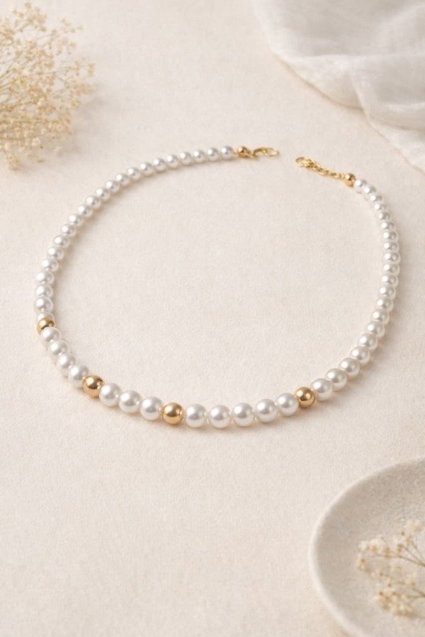 Producto - Choker Alba Dorada