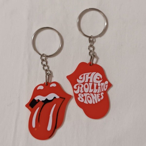 Producto - Llavero doble Rolling Stones - Lengua