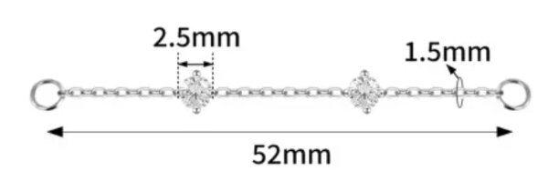 Producto - Cadena con zirconias - 0