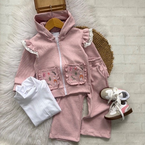 Producto - Conjunto Hada en color ROSA talles hasta el 6