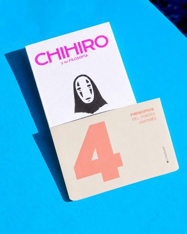 Producto - Combo Libro Chihiro + Fanzine 4 principios del diseño japonés