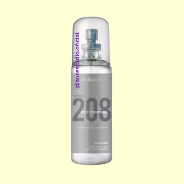 Producto - DEO CORPORAL 208 DUPE INVICTUS AQUA