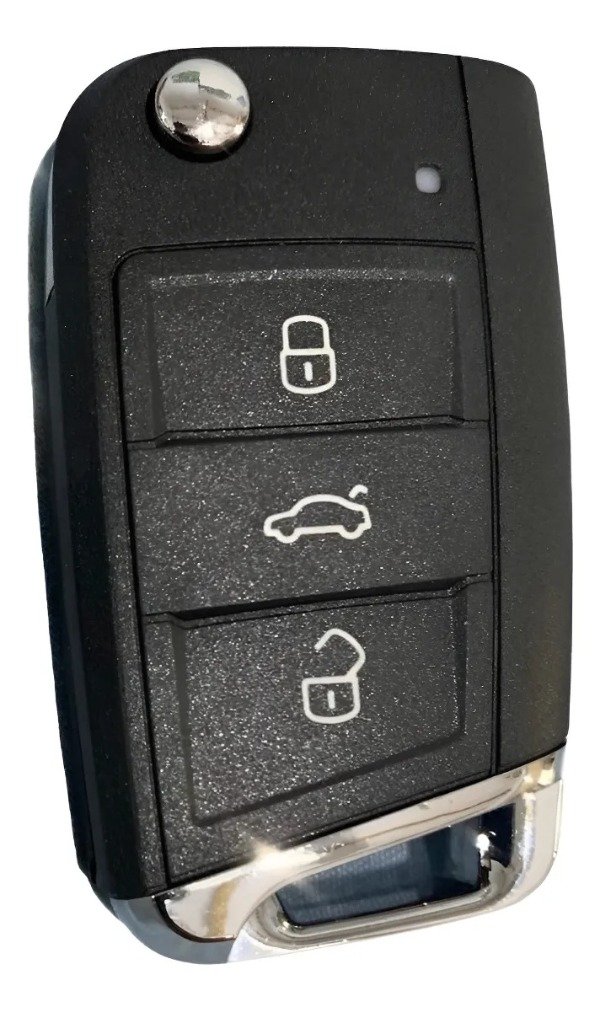 Producto - CARCASA VW NAVAJA COMPLETA 3 BOTONES HU66 POLO VIRTUS NIVUS
