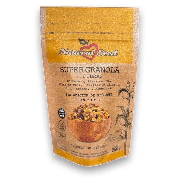 Producto - Super Granola y Fibras Natural Seed