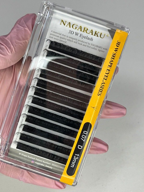 Producto - EXTENSIONES TECNOLOGICAS 3D 0.07D NAGARAKU SHAPE EYELASHES - 3
