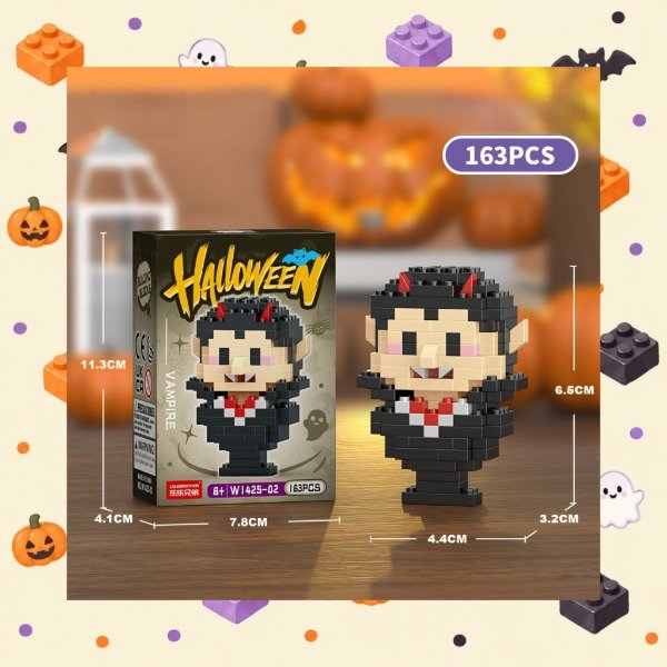 Producto - Brick Vampiro - Marca Dino Bricks