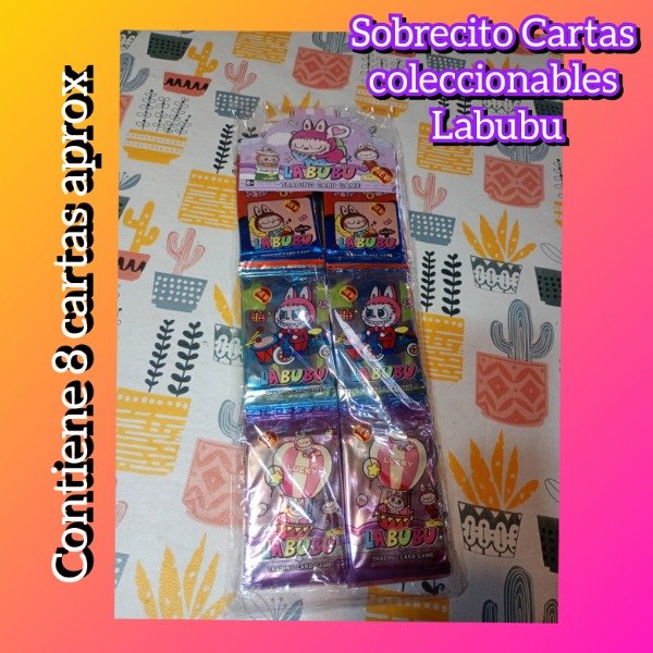 Producto - Cartas colecciónables Stitch, Capybara o Labubu x26