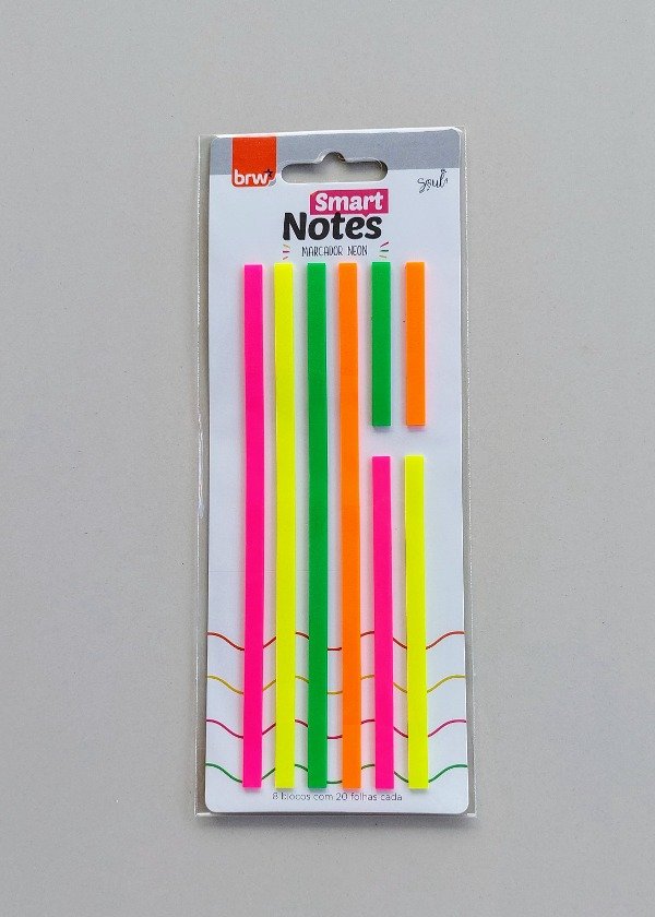 Producto - Notas Adhesivas Resaltador Texto X160 Hojas Neon BRW