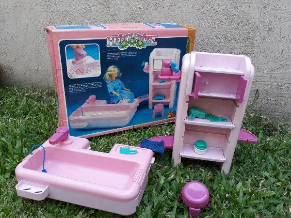 Producto - Happy House - Baño Para Muñecas - Juguete Retro De Los AÑOS 80/90
