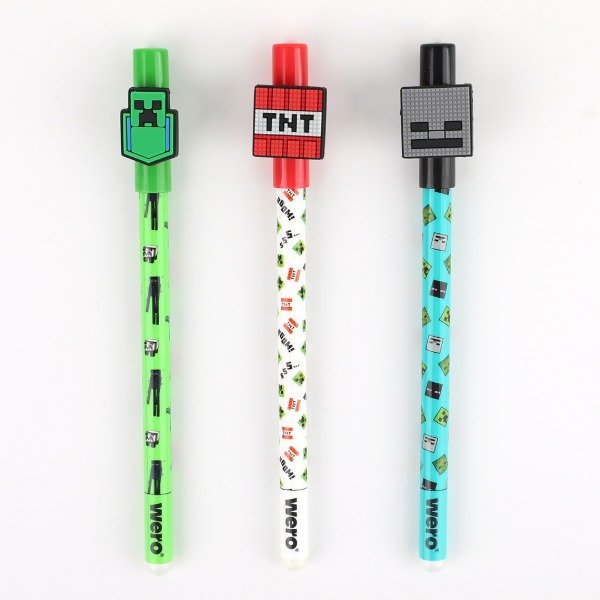 Producto - WERO LAPICERA BORRABLE MINECRAFT - 0
