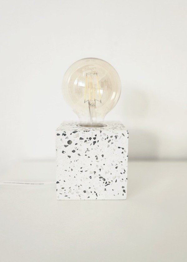 Producto - Luminaria de apoyo / velador CUBO/CILINDRO - A PEDIDO