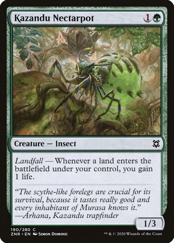 Producto - Kazandu Nectarpot  Zendikar Rising