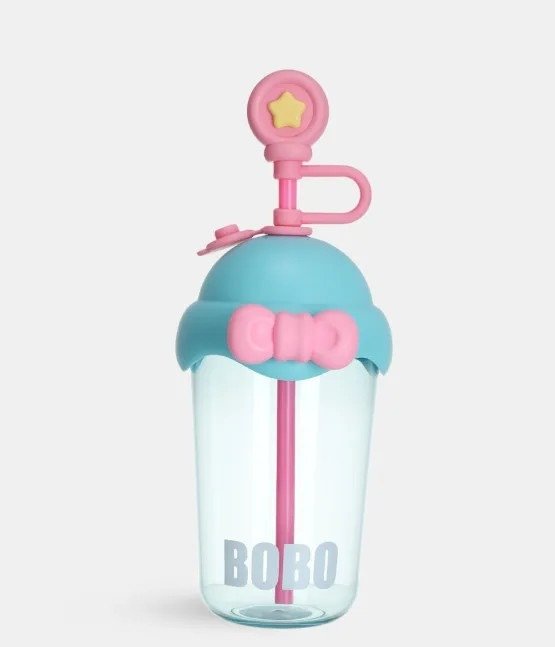 Producto - Vaso hermético kawaii con sorbete 1000ml - 2