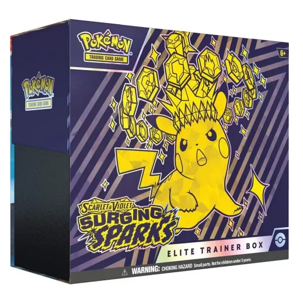 Producto - Surging Sparks Elite Trainer Box - ORIGINAL - INGLES