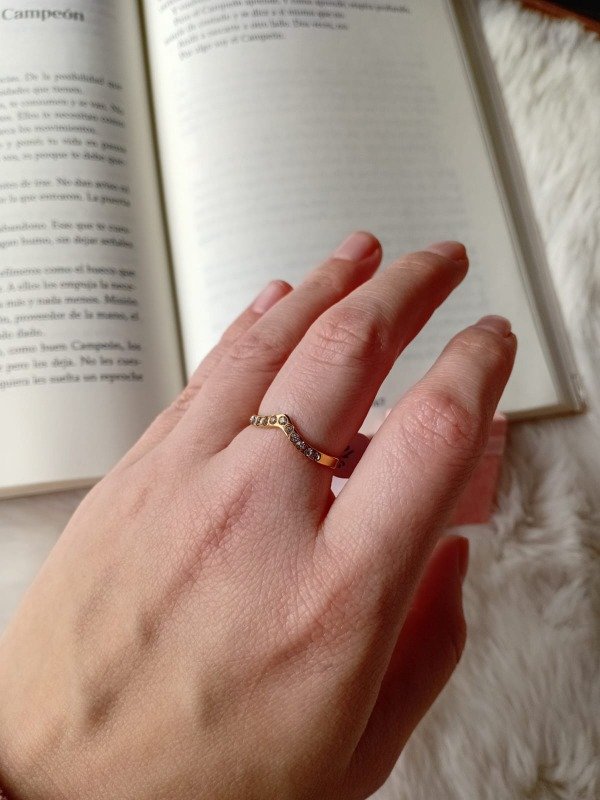 Producto - Anillo diana dorado