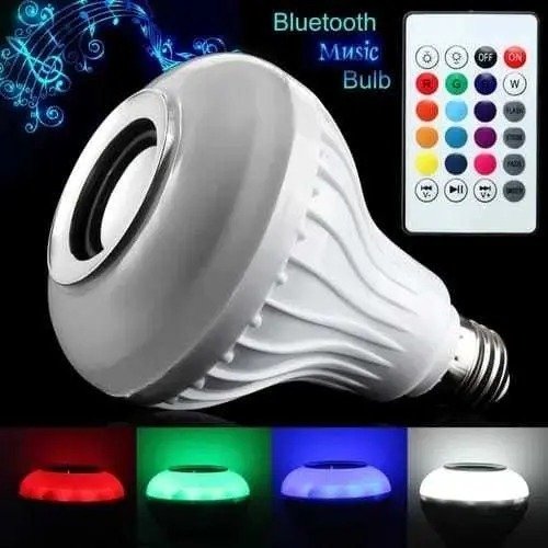 Producto - FOCO BLUETOOTH PARLANTE RGB