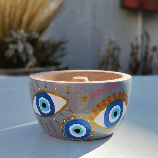 Producto - Porta Sahumerio Ojo Turco