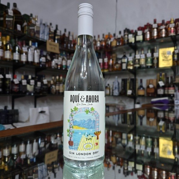Producto - Aquí y Ahora Gin London Dry