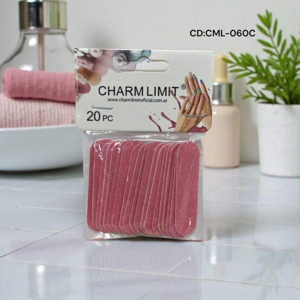 Producto - PACK MINI LIMITAS ROSA PRESS ON CHARM LIMIT