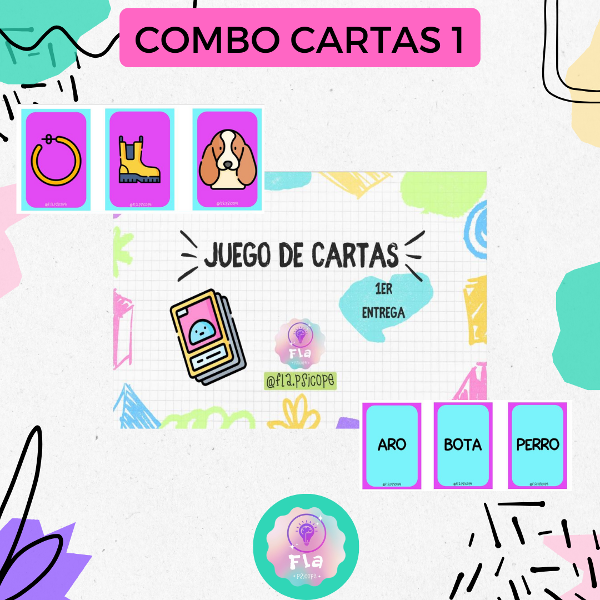 Producto - COMBO DE CARTAS 1