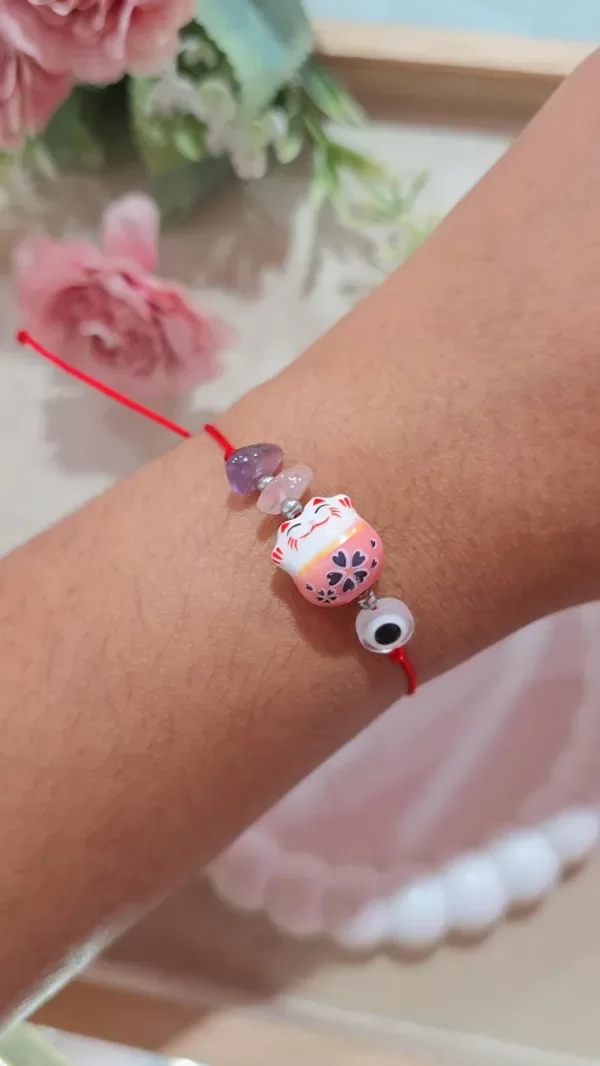 Producto - Pulsera gatito fortuna AQ - 1