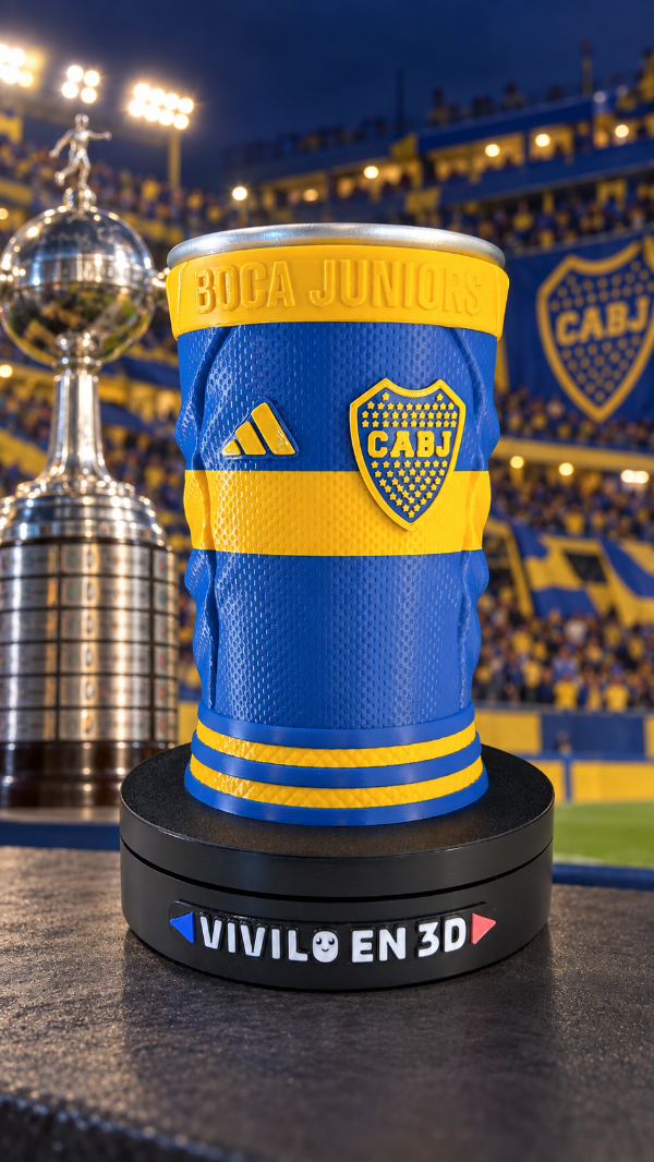 Producto - VASO CHOPP 500ML BOCA JUNIORS CAMPEON DE AMERICA - 0