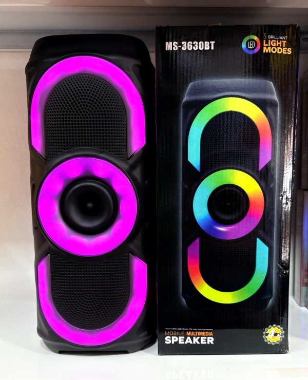 Producto - Parlante portátil 10" RGB