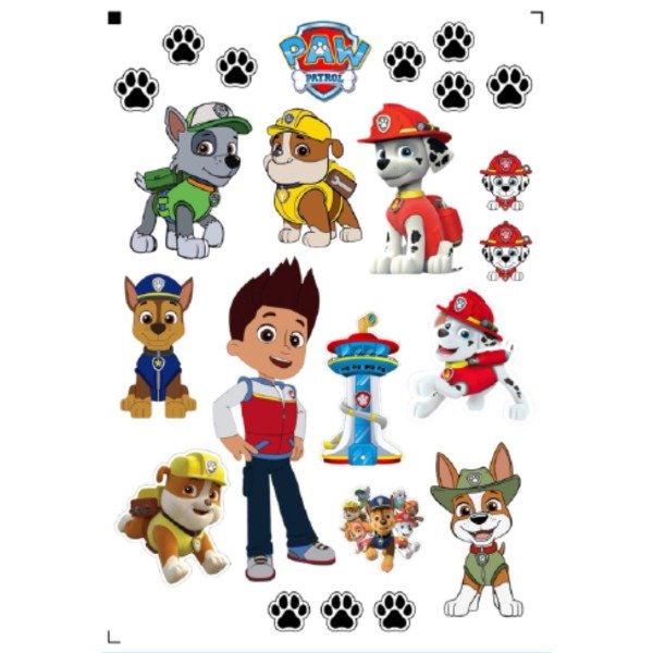 Producto - Plancha de Sticker PAW Patrol