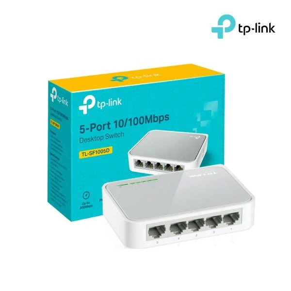 Producto - Switch TP LINK TL-SF1005D de escritorio de 5 puertos 10/100