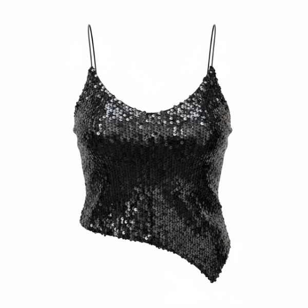 Producto - TOP LENTEJUELAS CIARI NEGRO 0235