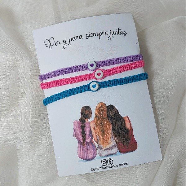 Producto - Pulseras para compartir - TRIO