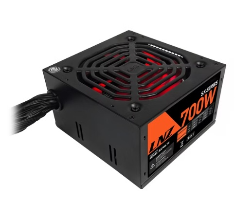 Producto - Fuente ATX 700W -fan 12cm red -pfc activo -cables planos -c/cable power -box ret - 1
