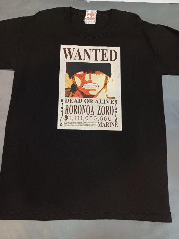 Producto - Remera Zoro Wanted