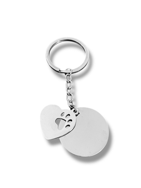 Producto - Llavero Circular-Corazón