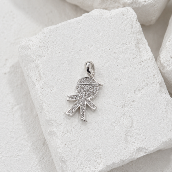 Producto - DIJE NENE STRASS PL