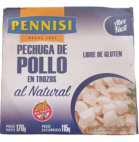 Producto - pechuga de pollo en aceite y agua 170gr [GENERICO]