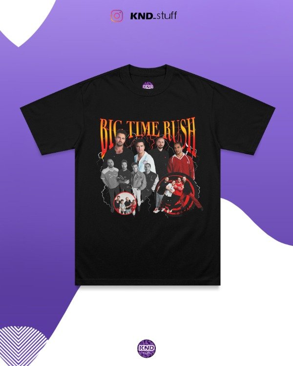 Producto - Remera vintage BTR - DTF